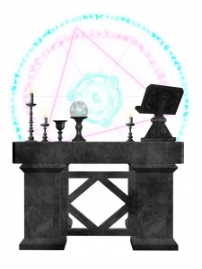 wiccan altar